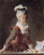 Jean Honore Fragonard Dancing girl lucky Miss Mar portrait France oil painting artist